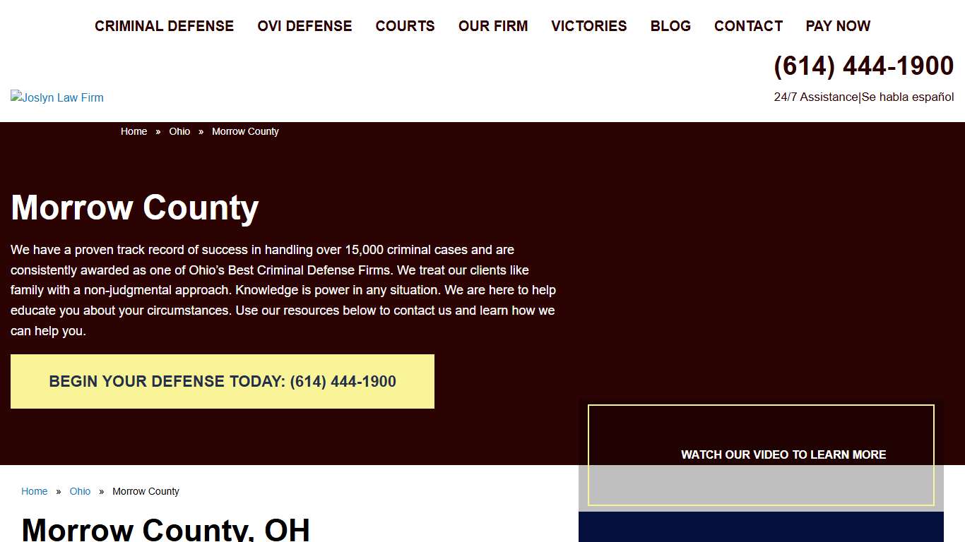 Mount Gilead, Morrow County, OH Criminal Defense Attorneys